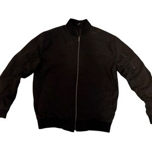 CSG black bomber jacket